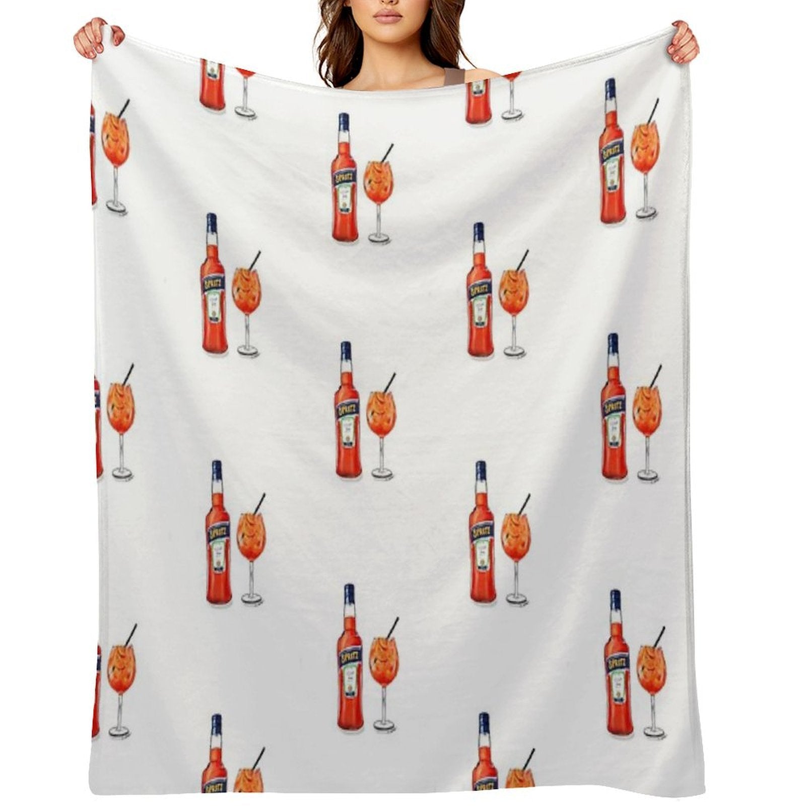 Spritz Cheers! Quick-dry Throw Blanket