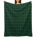 Clan Ross Hunting Tartan Compact Throw Blanket