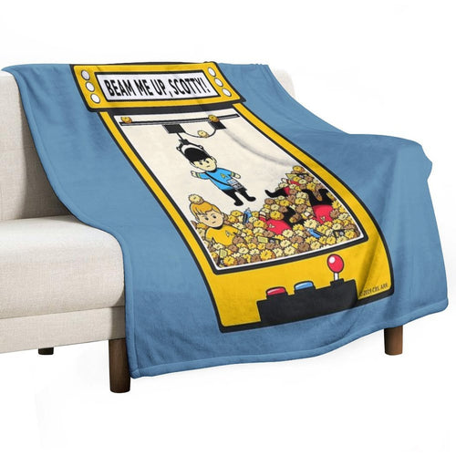 Beam Me Up, Scotty Durable Throw Blanket