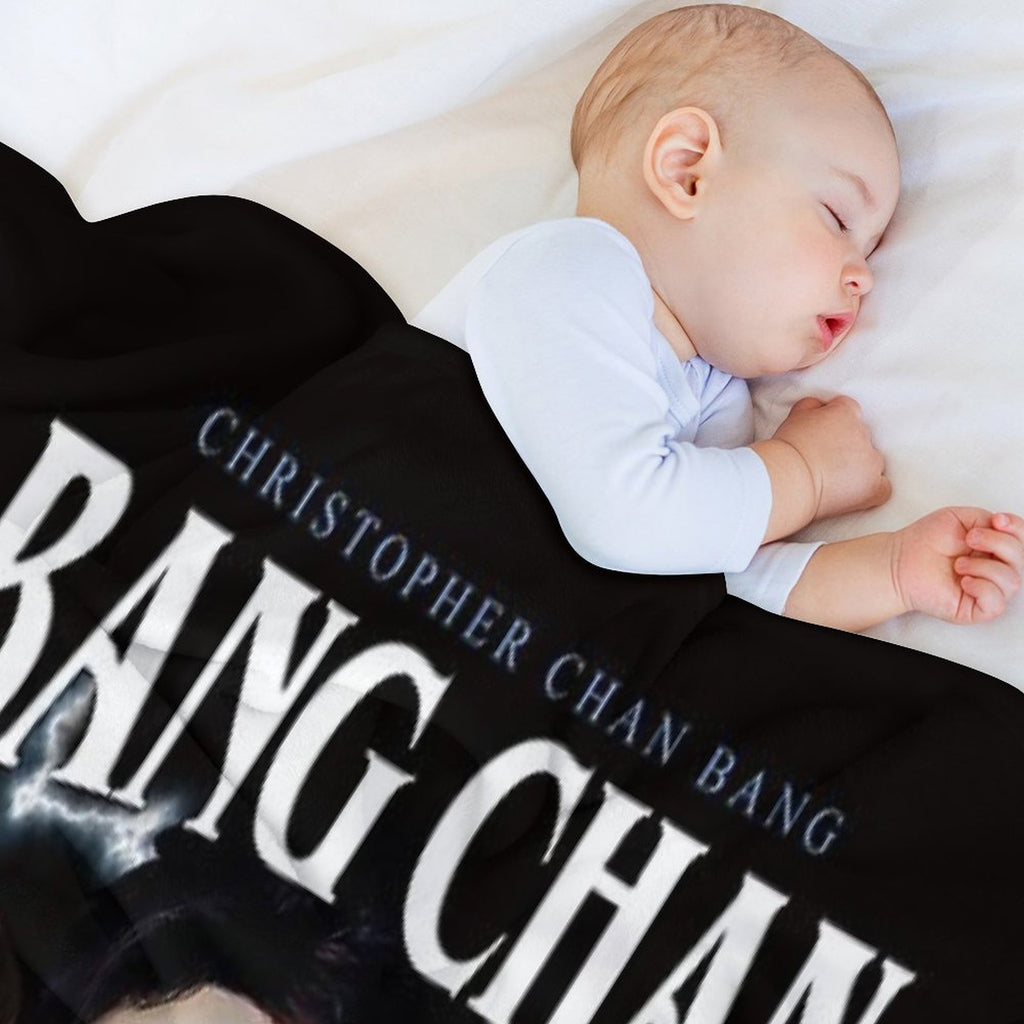 Bang Chan Shirt Vintage 90 Retro T Shirt Tee Easy Care Throw Blanket