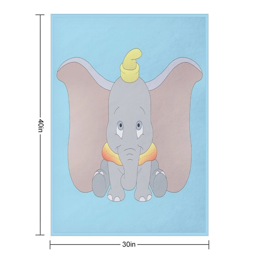 Dumbo Quick-dry Throw Blanket