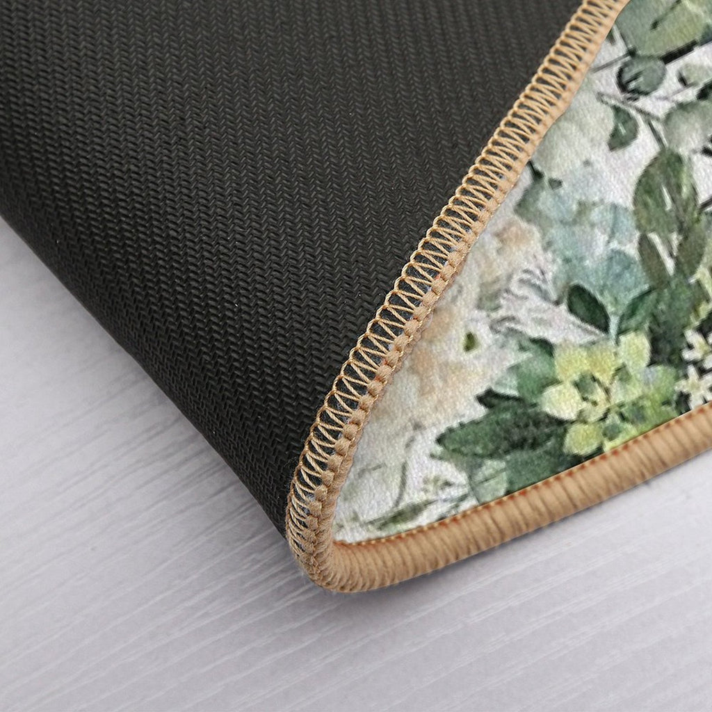 Foliage Burst  Easy To Clean Bath Mat