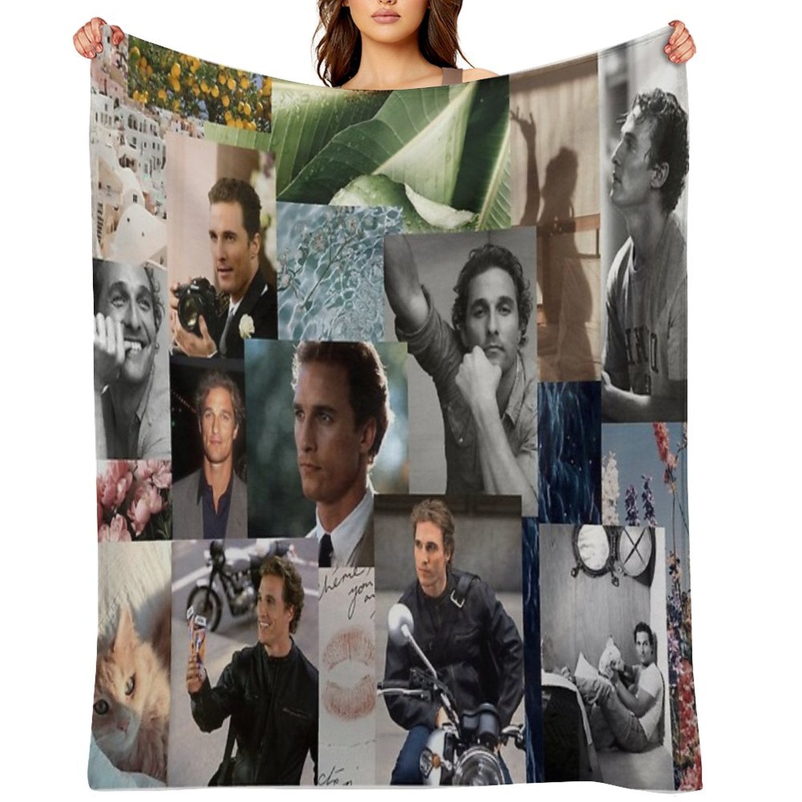 Matthew McConaughey Sustainable Throw Blanket