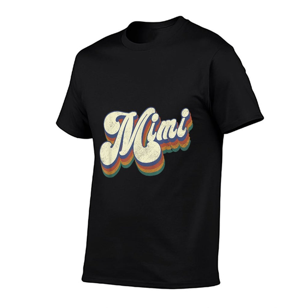 Mimi Gifts For Grandma Retro Vintage Mothers Day Mimi  Eco-friendly Material T-Shirt