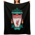 Classic Liverpool Emblem Eco-conscious Throw Blanket