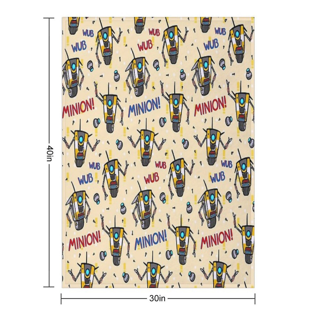 CL4P-TP Pattern Gift-ready Throw Blanket