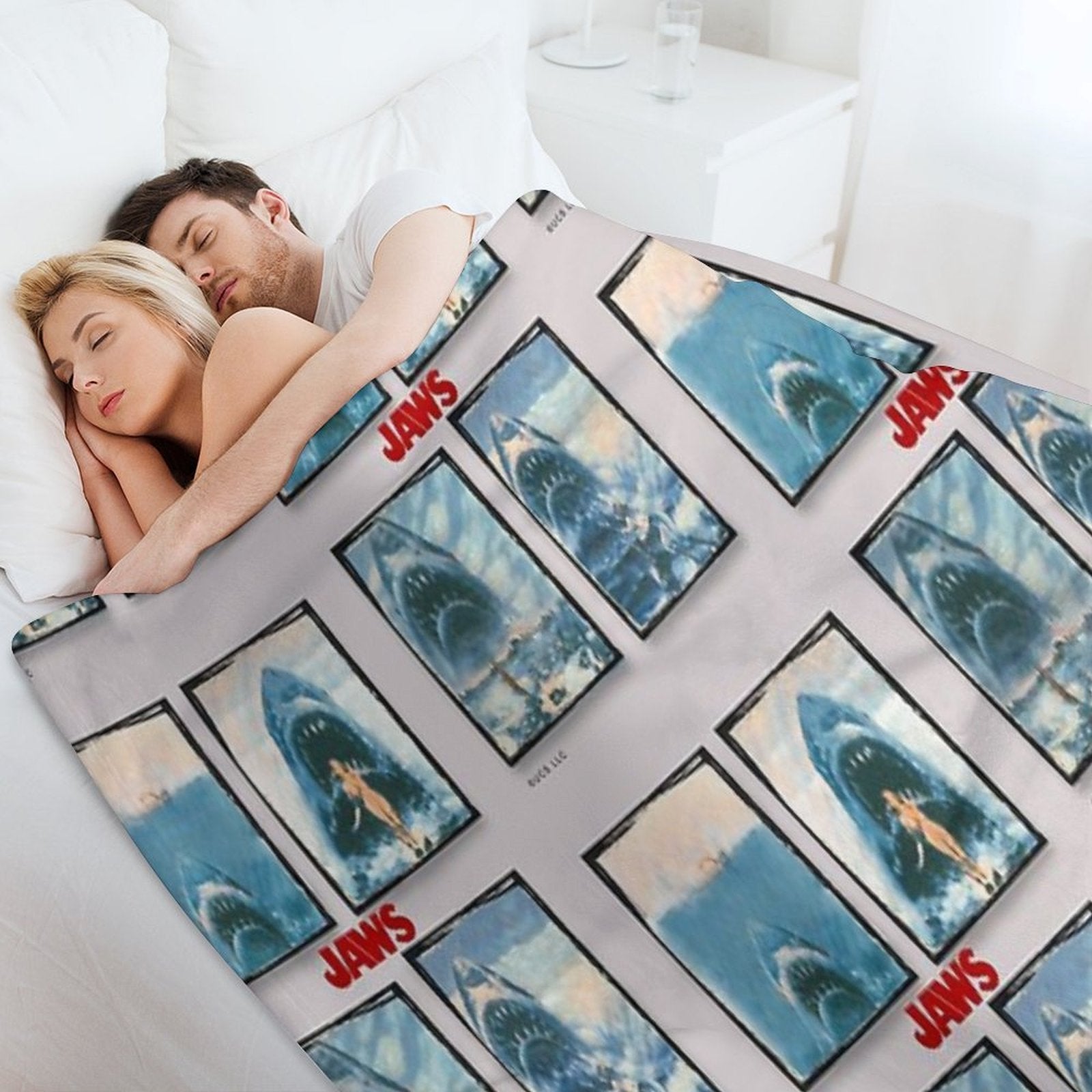 The Jaws Moments Comfort Throw Blanket
