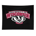 Cool Wisconsin Badgers Design Tapestry