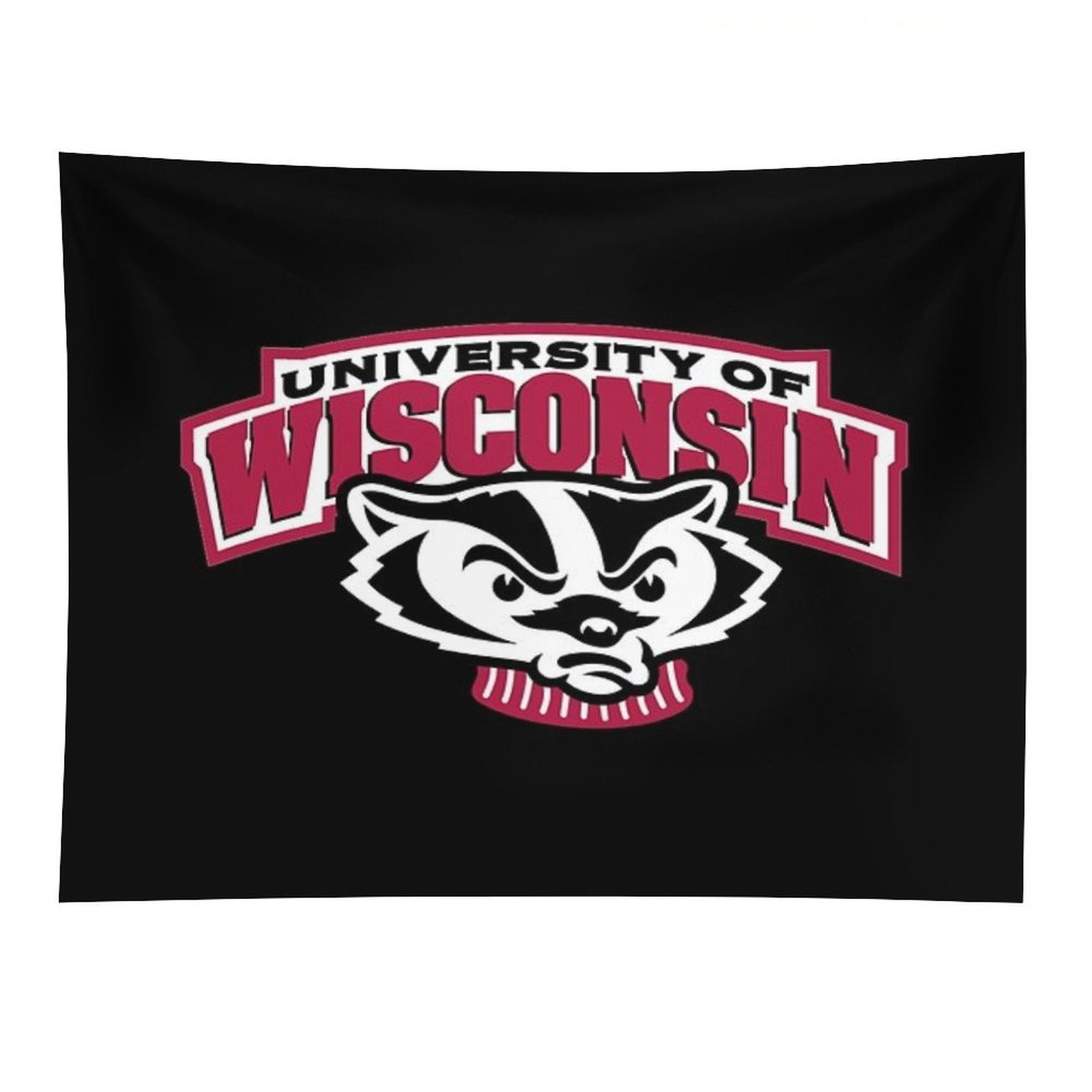 Cool Wisconsin Badgers Design Tapestry