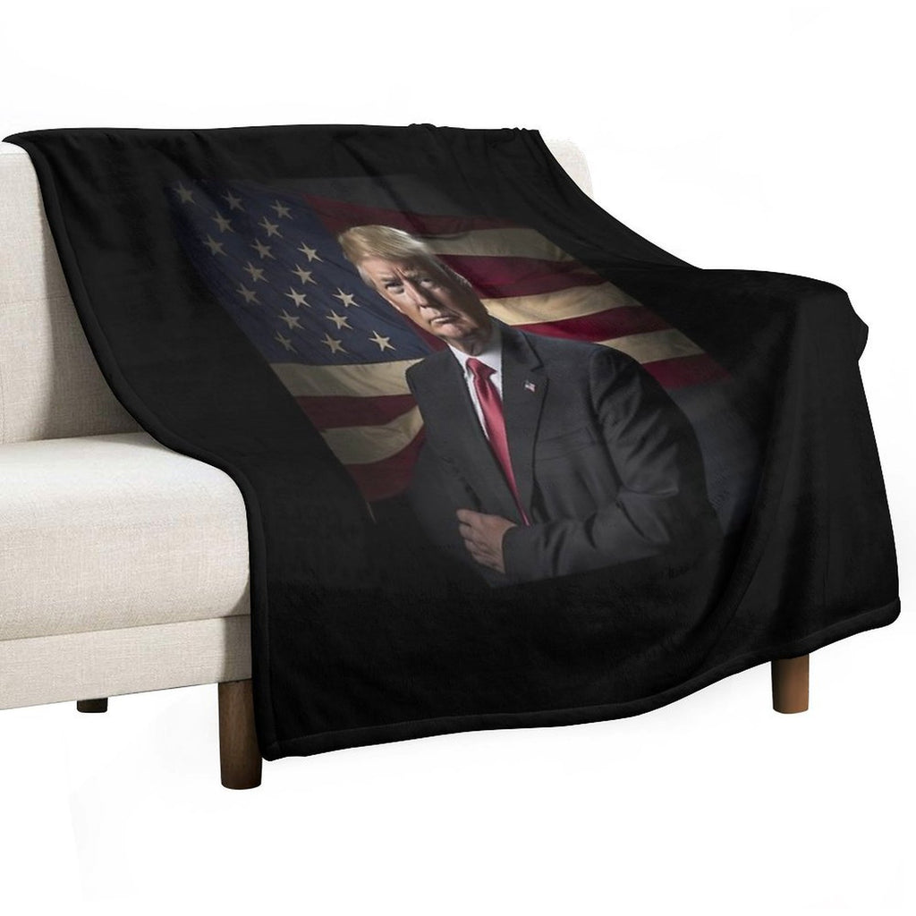 Trump President Multi-functional Throw Blanket