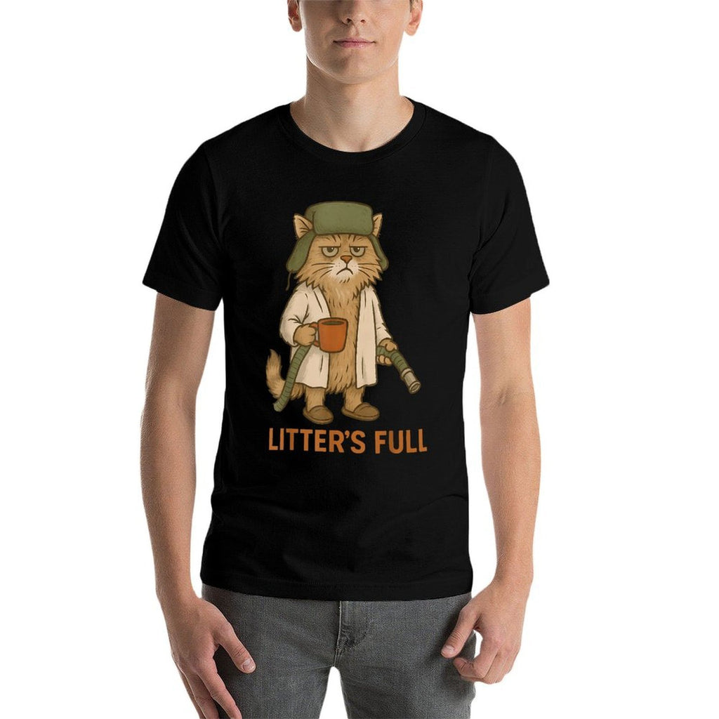 Funny Cat Litters Full Christmas Cat Xmas Women Men Kids  Classic T-Shirt