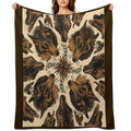 Canine Pattern Versatility Throw Blanket