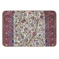 Antique Persian Silk Kashan Rug Print Durable Bath Mat