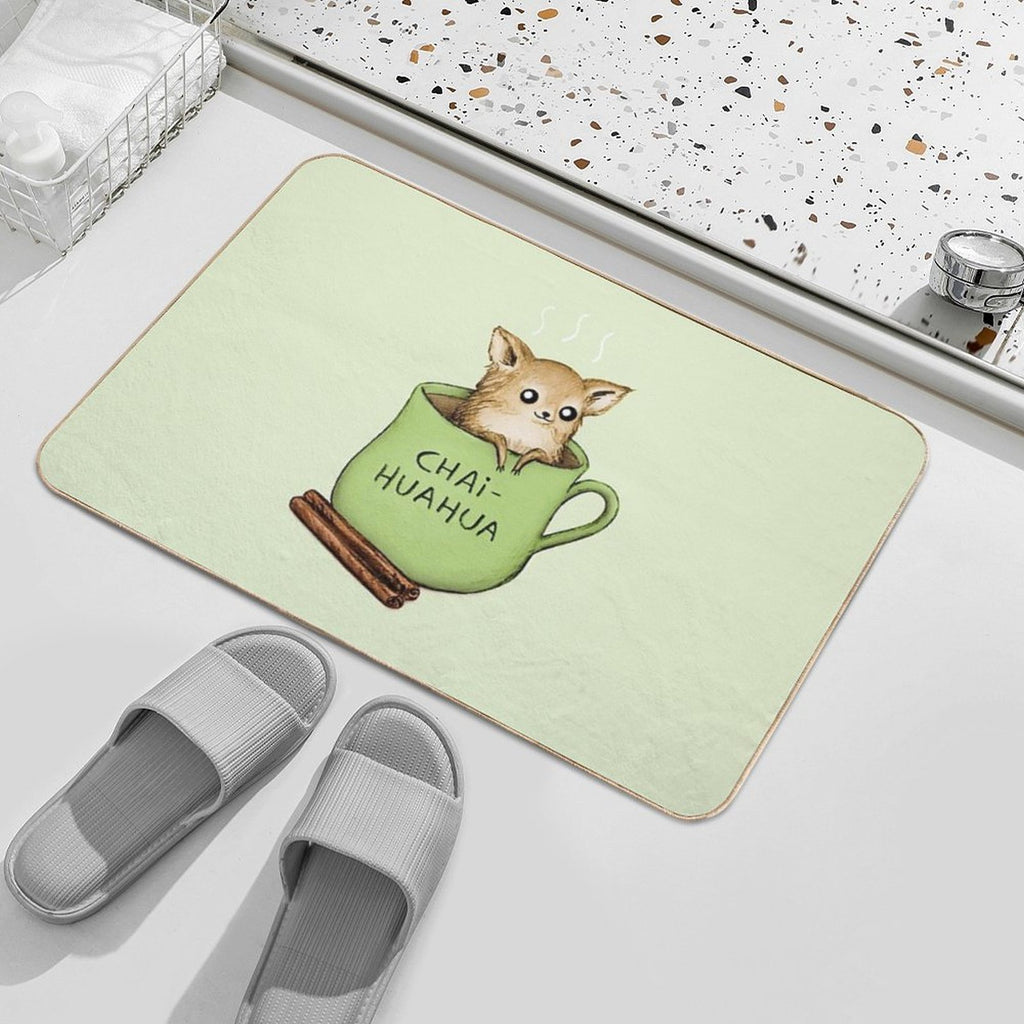 Chaihuahua  Stain-Proof Bath Mat