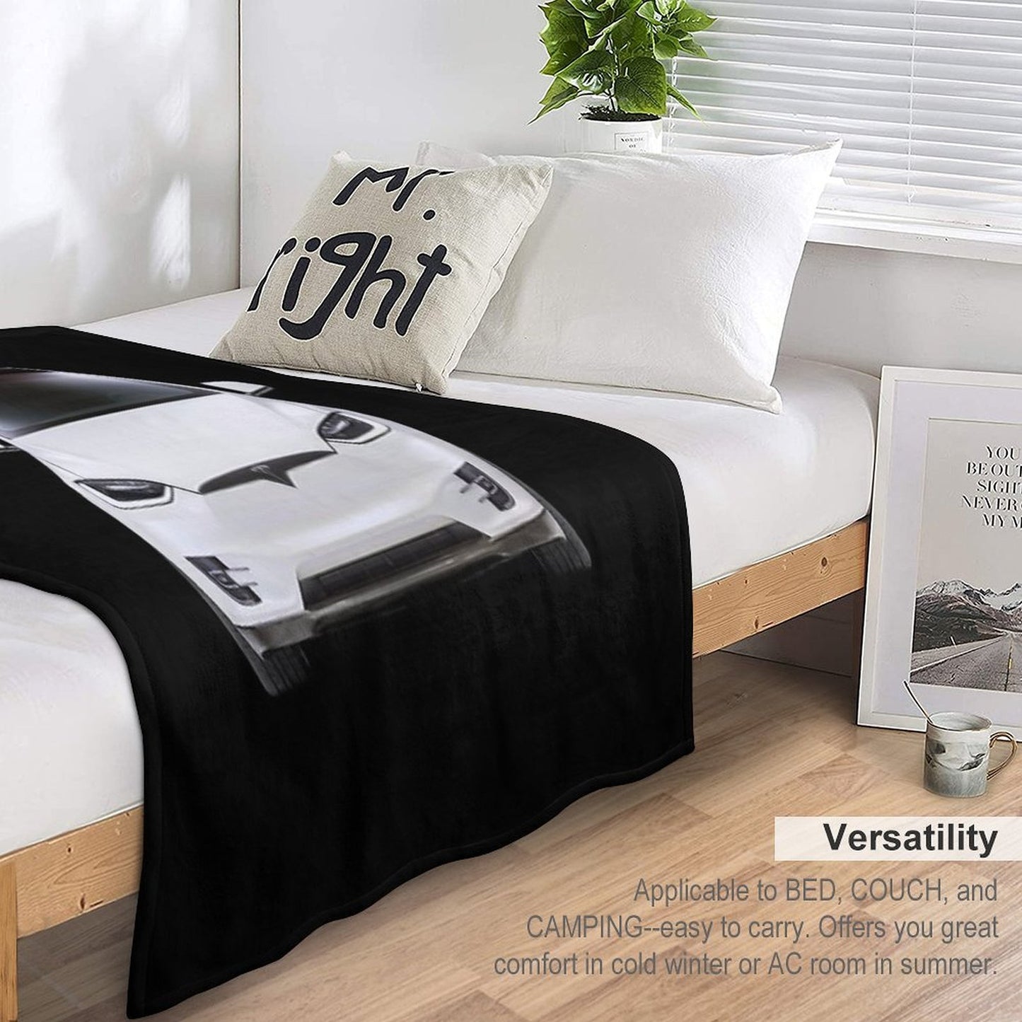 Model X, Tesla Model X Easy Care Throw Blanket