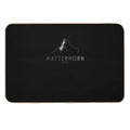 Matterhorn Alps Mountain Hiking Mountaineering  Easy Maintenance Bath Mat