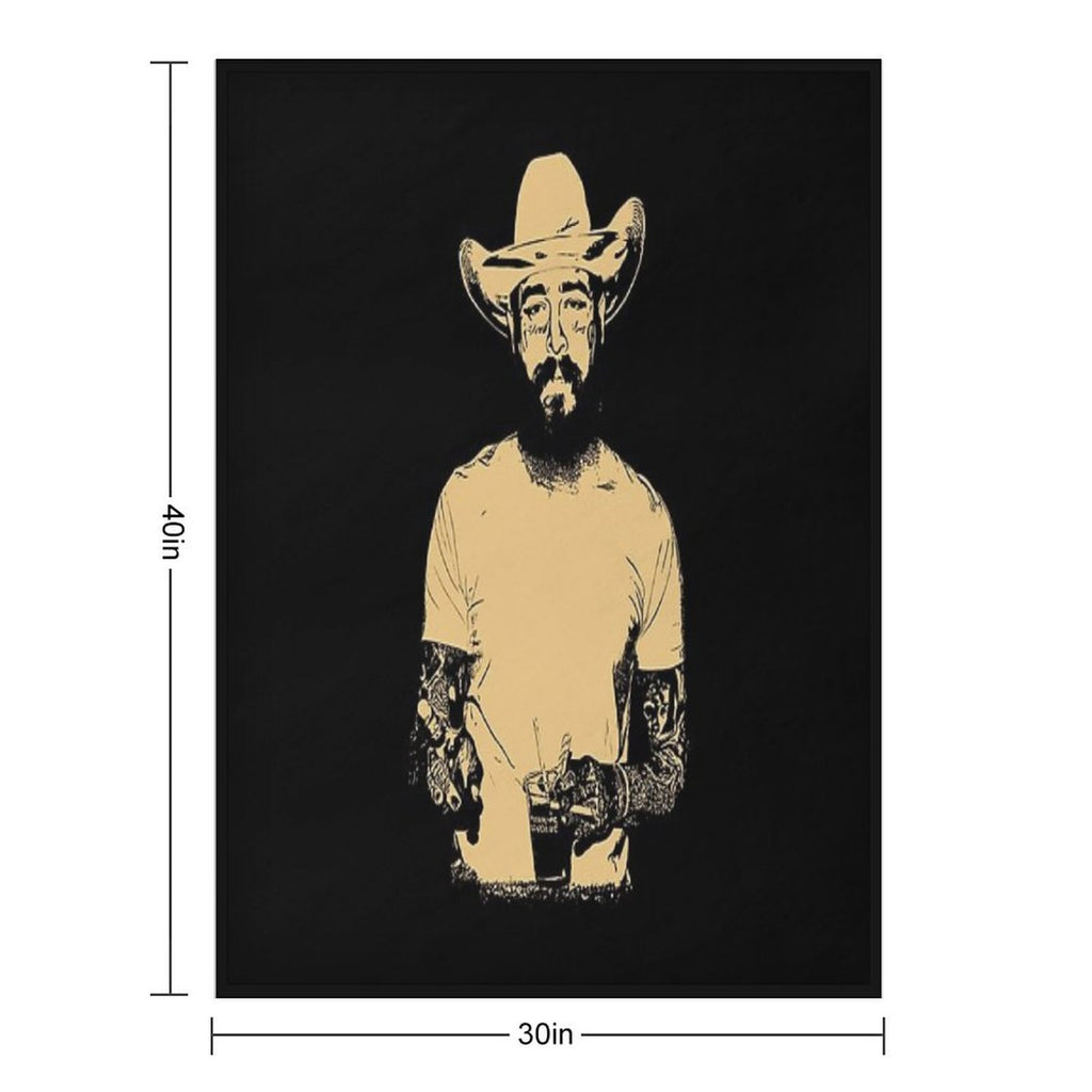 Post Malone F-1 Trillion JOURNEY Machine-washable Throw Blanket