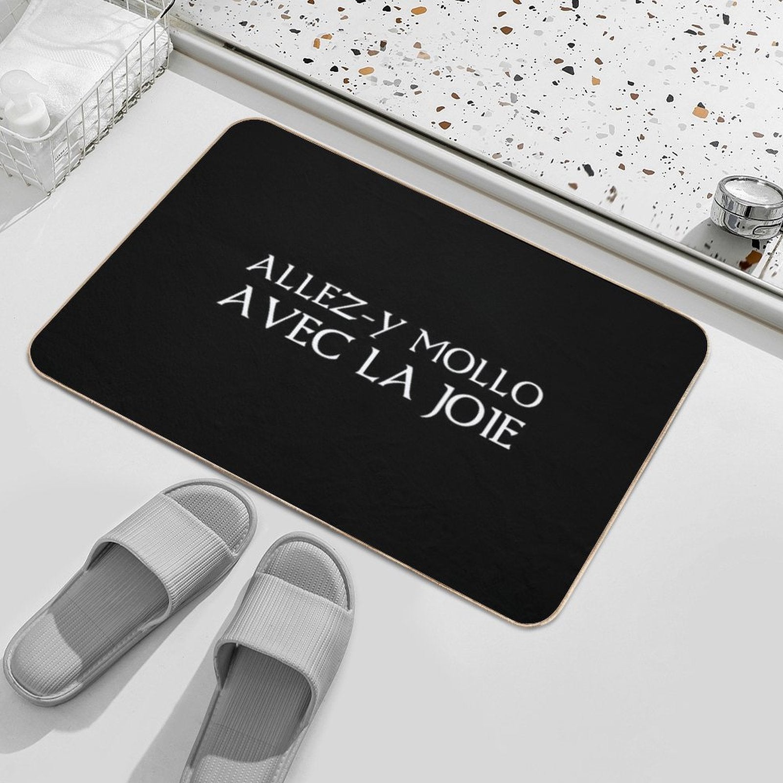 Kaamelott - Take It Easy with Joy  Long-Lasting Bath Mat