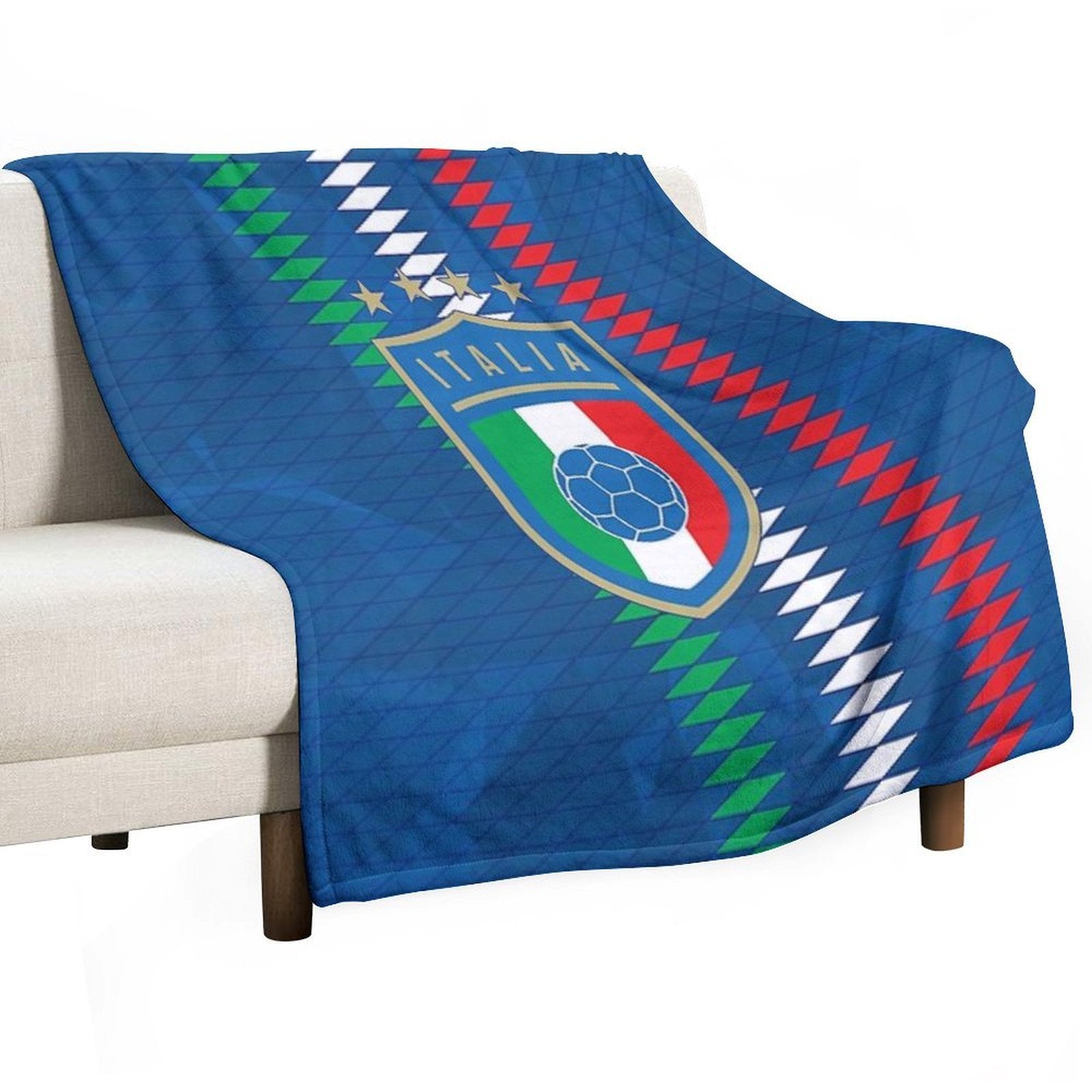 Italy  Italia Sustainable Throw Blanket