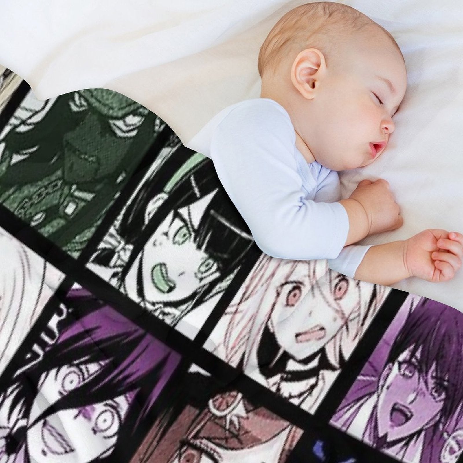 DRV3 Manga Collection (Colored) Gift-ready Throw Blanket
