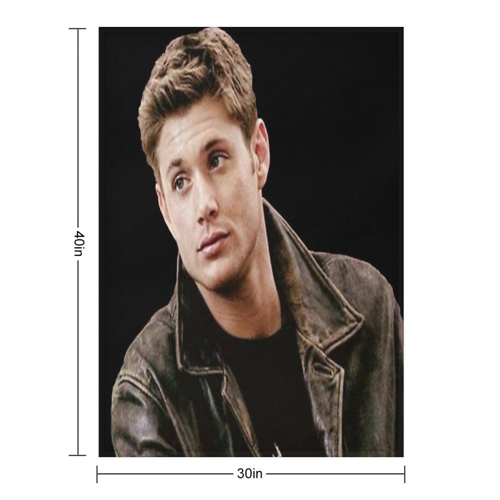 Dean Winchester Supernatural Shrink-resistant Throw Blanket