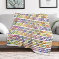 Bell Ringer Stedman Triples Bell Ringing Method Eco-conscious Throw Blanket