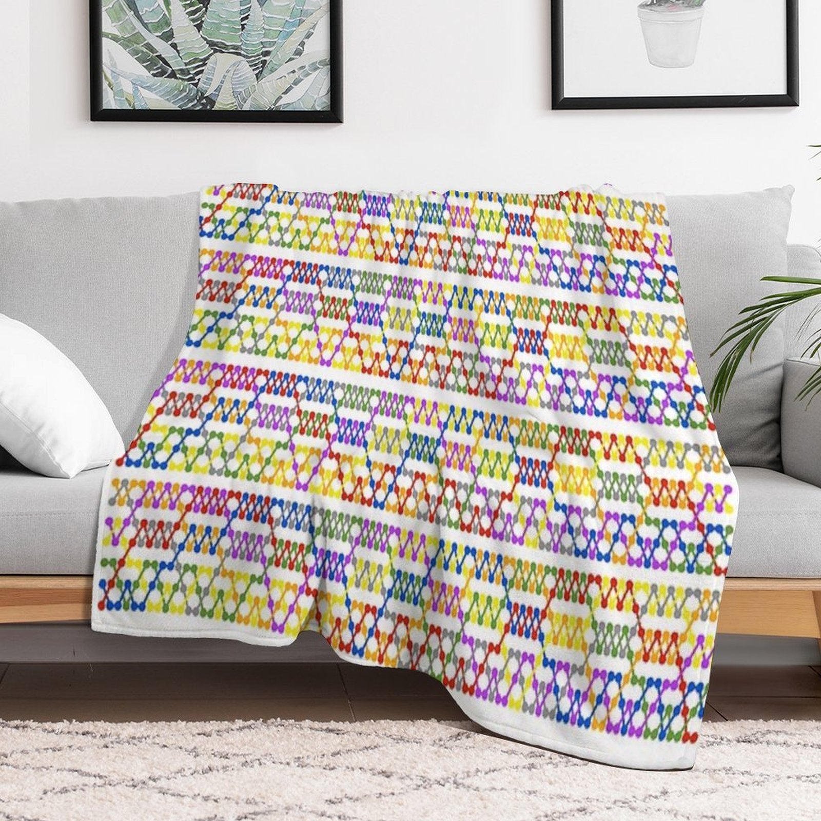 Bell Ringer Stedman Triples Bell Ringing Method Eco-conscious Throw Blanket