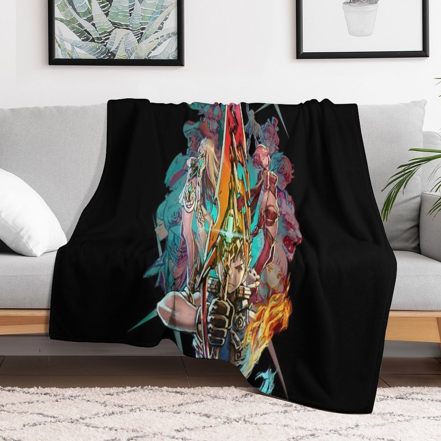 Xenoblade Chronicles™ 2 - Team Travel-friendly Throw Blanket