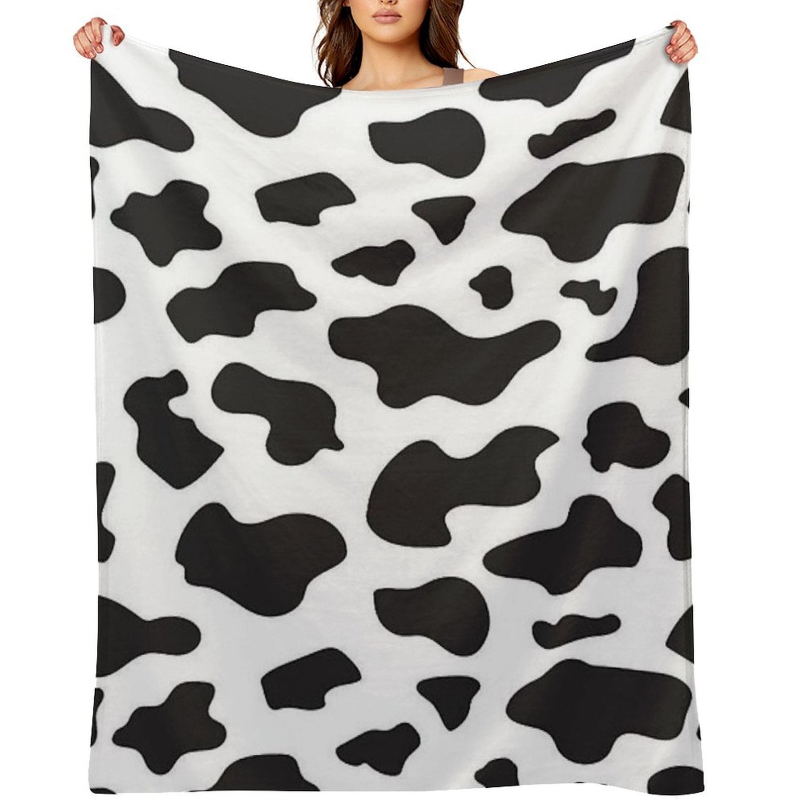 Cow Pattern Gift-ready Throw Blanket