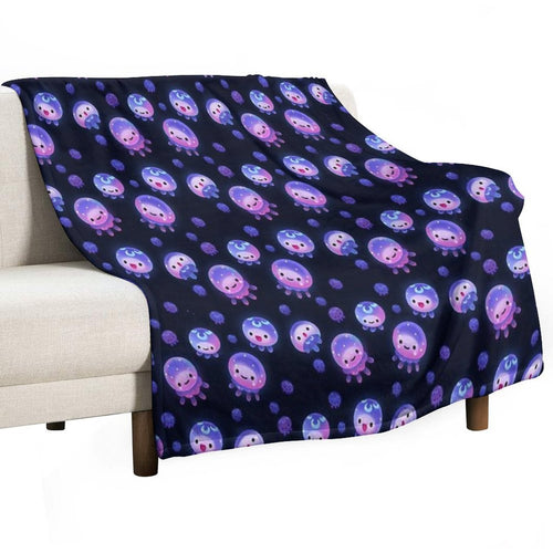 Baby Jellyfish Easy Care Throw Blanket
