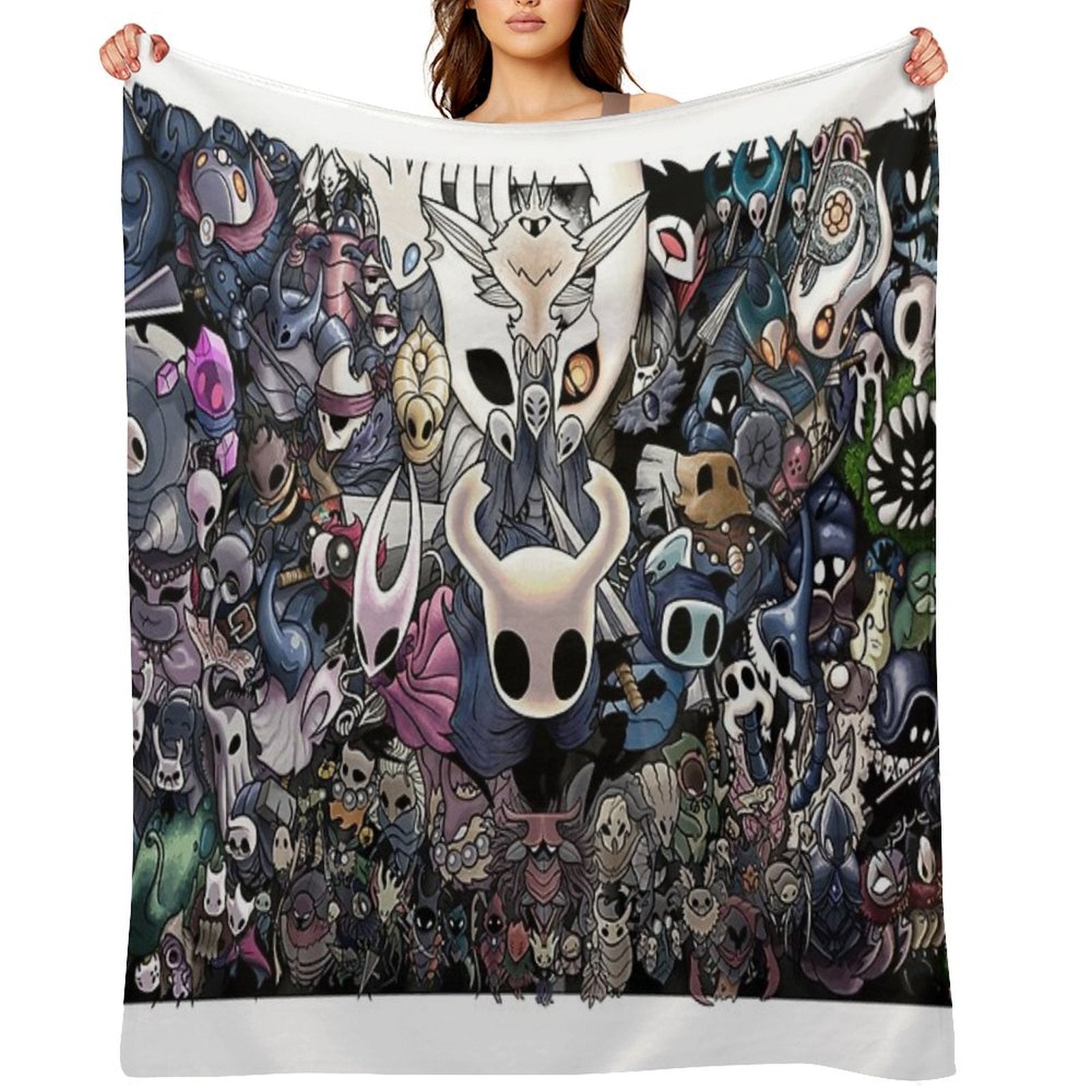 Hollowknight Eco-conscious Throw Blanket