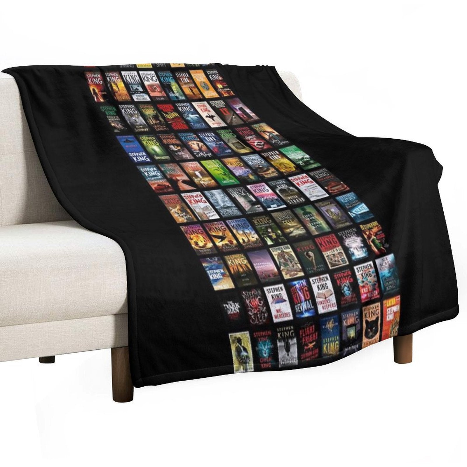 Complete Works of Stephen King Plush Throw Blanket