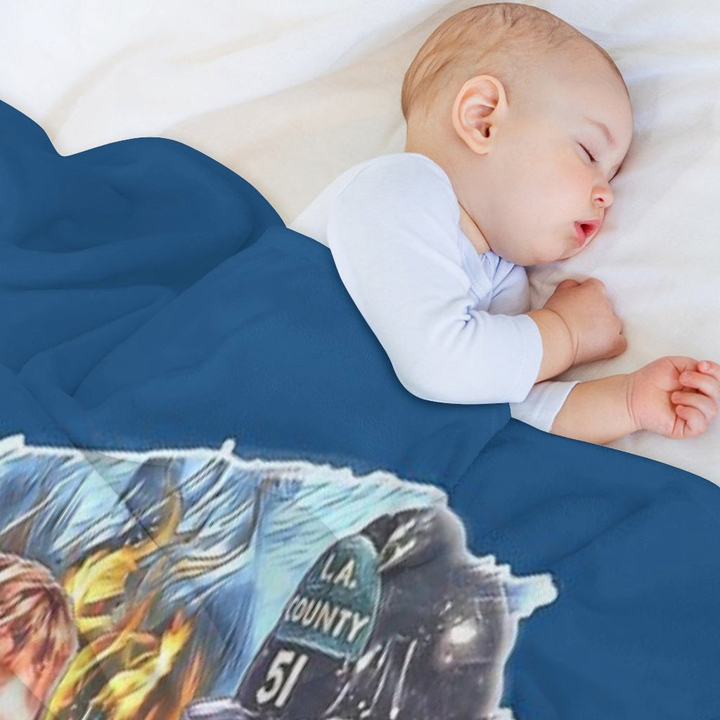 Emergency TV Show DeSoto And Gage Shrink-resistant Throw Blanket