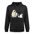 Ghost Dog, Dog Lovers Halloween for Men Women Kids Pilling-Resistant Hoodie