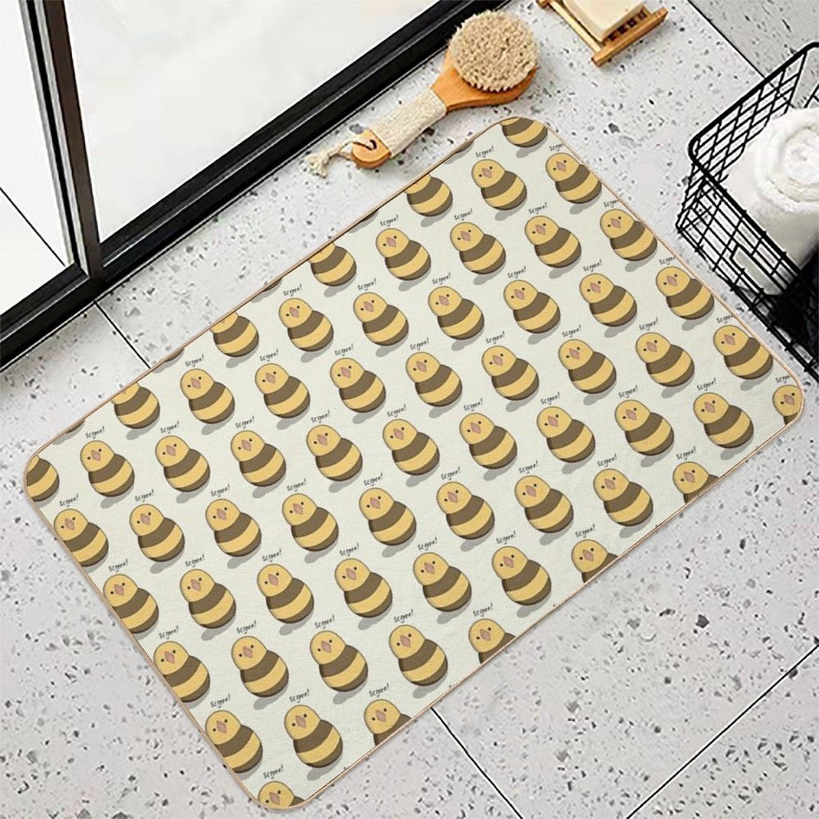The Great Scree  Dirt-Trapping Bath Mat