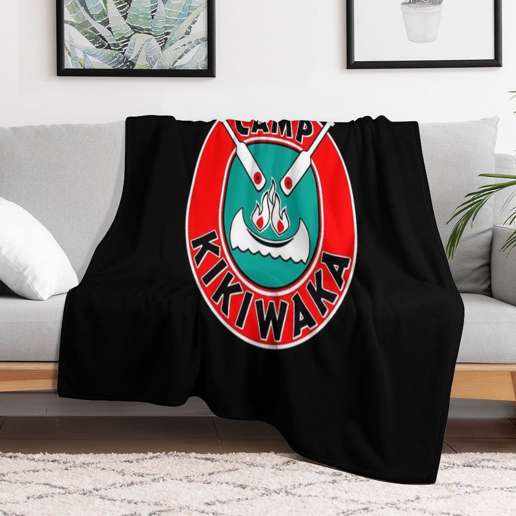 Camp Kikiwaka Sustainable Throw Blanket