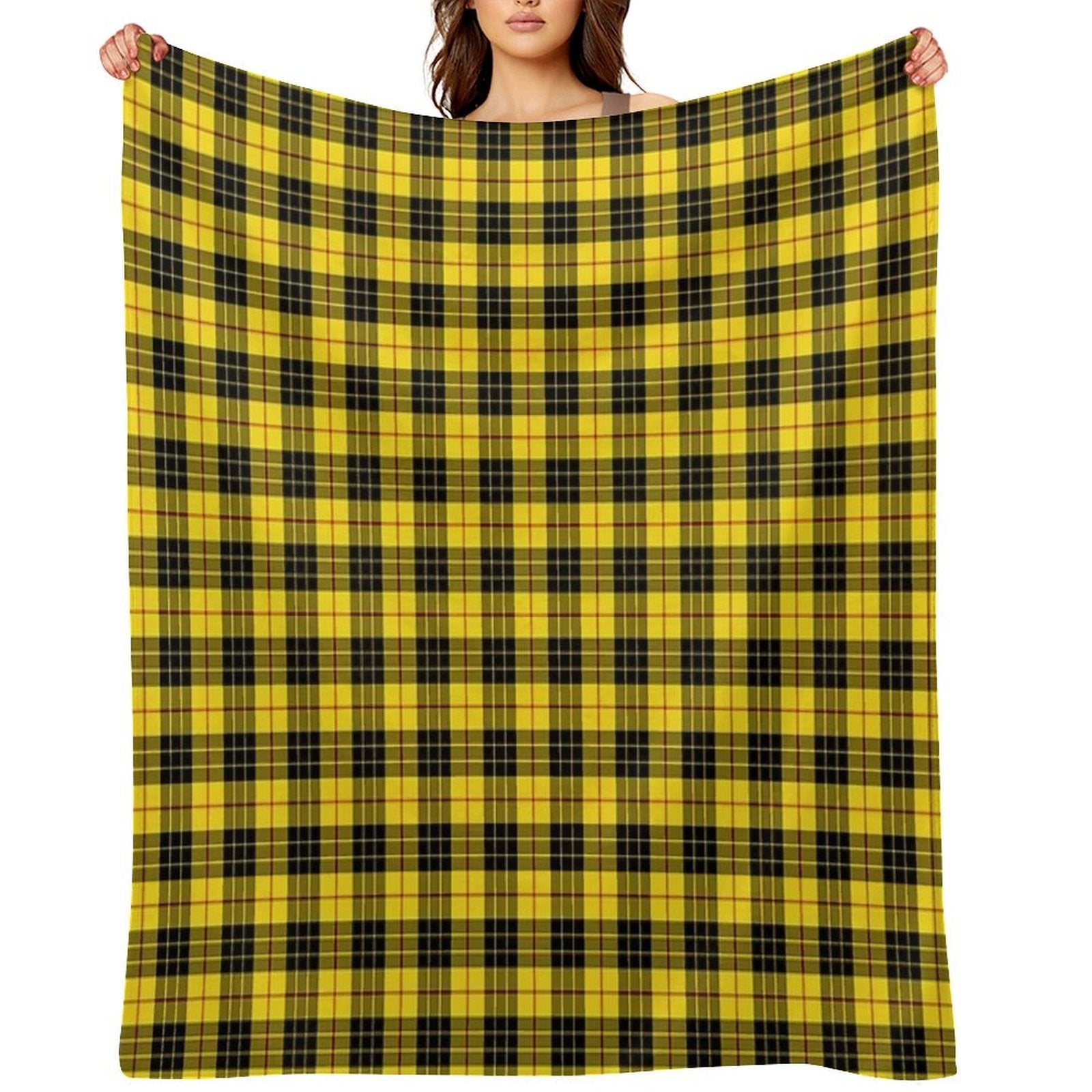 Clan MacLeod Tartan Eco-conscious Throw Blanket
