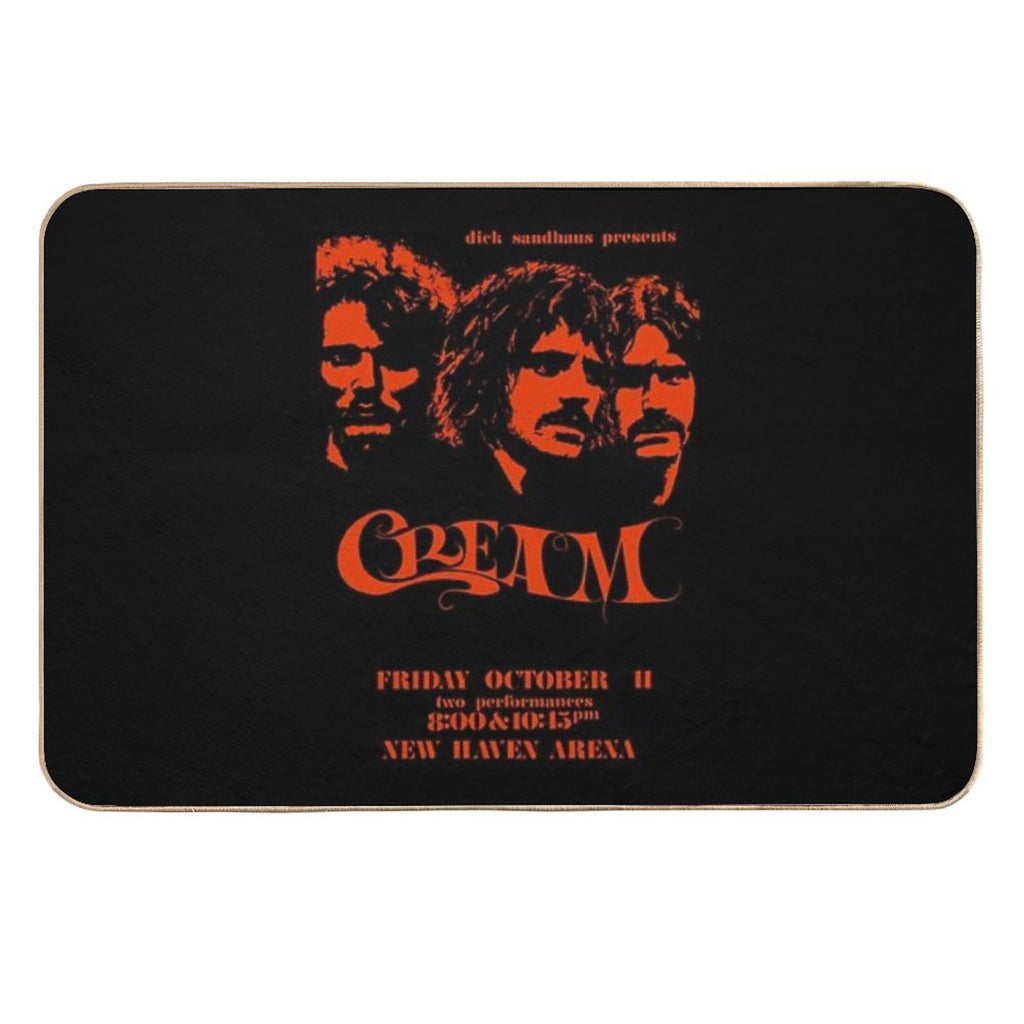 Cream Band  Multi-Purpose Bath Mat
