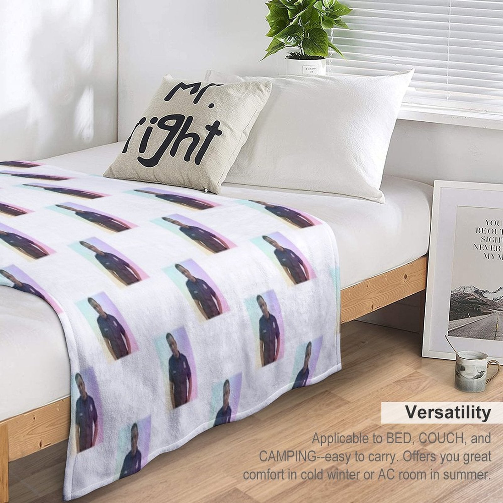 Bobby Nash Cutie Patootie Multi-functional Throw Blanket