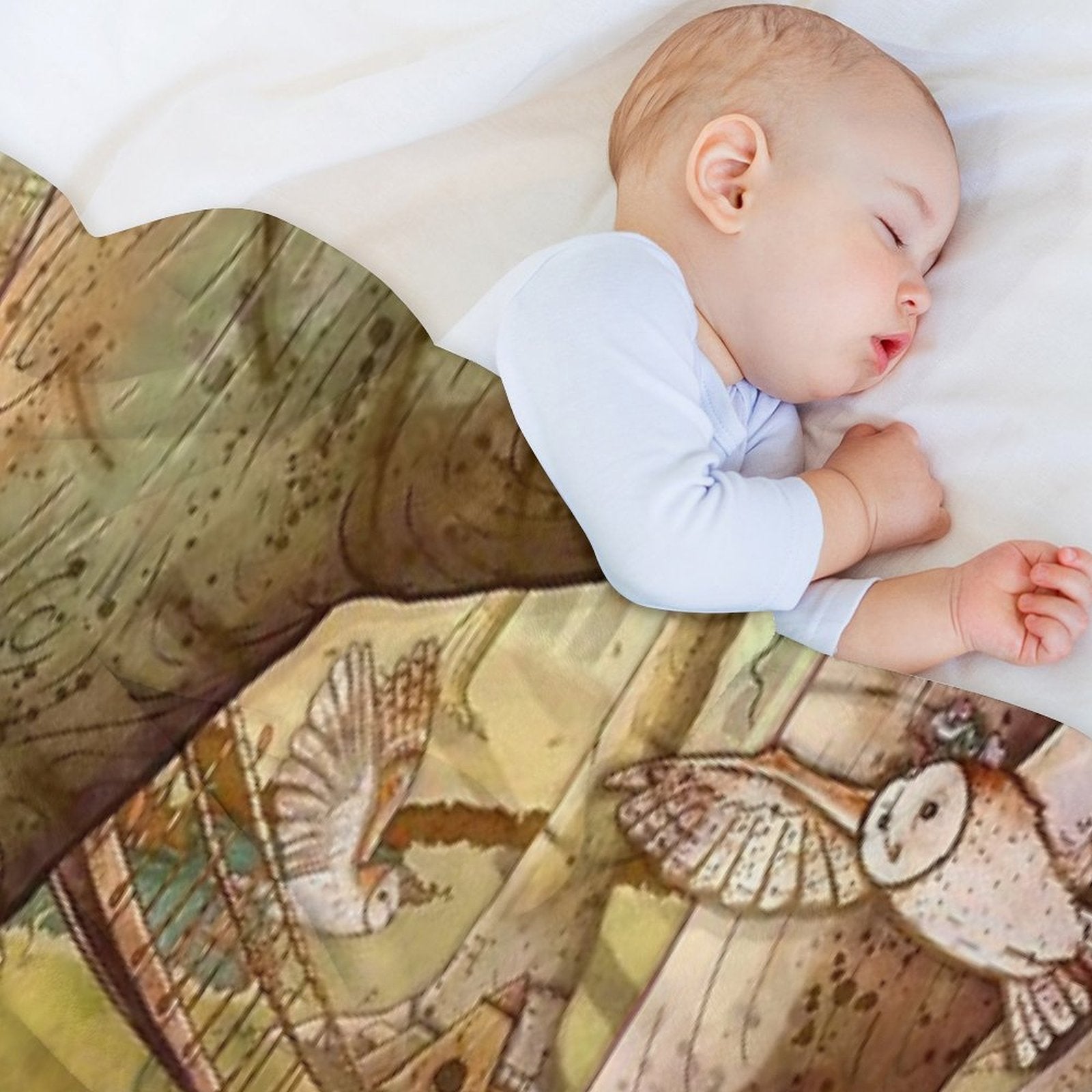 Of Mice And Owls Mouse Guard Fan Art Gift-ready Throw Blanket