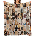 The Old Tour Collage Pict Lightweight Throw Blanket