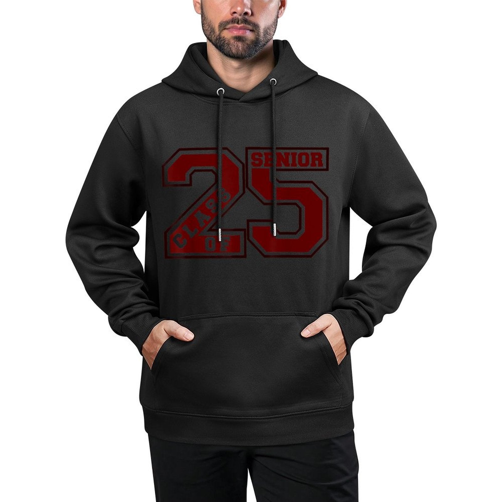 SENIOR 2025 - MAROON SWAG- CLASS OF 2025 #SENIOR 25 WT4 Layering Staple Hoodie