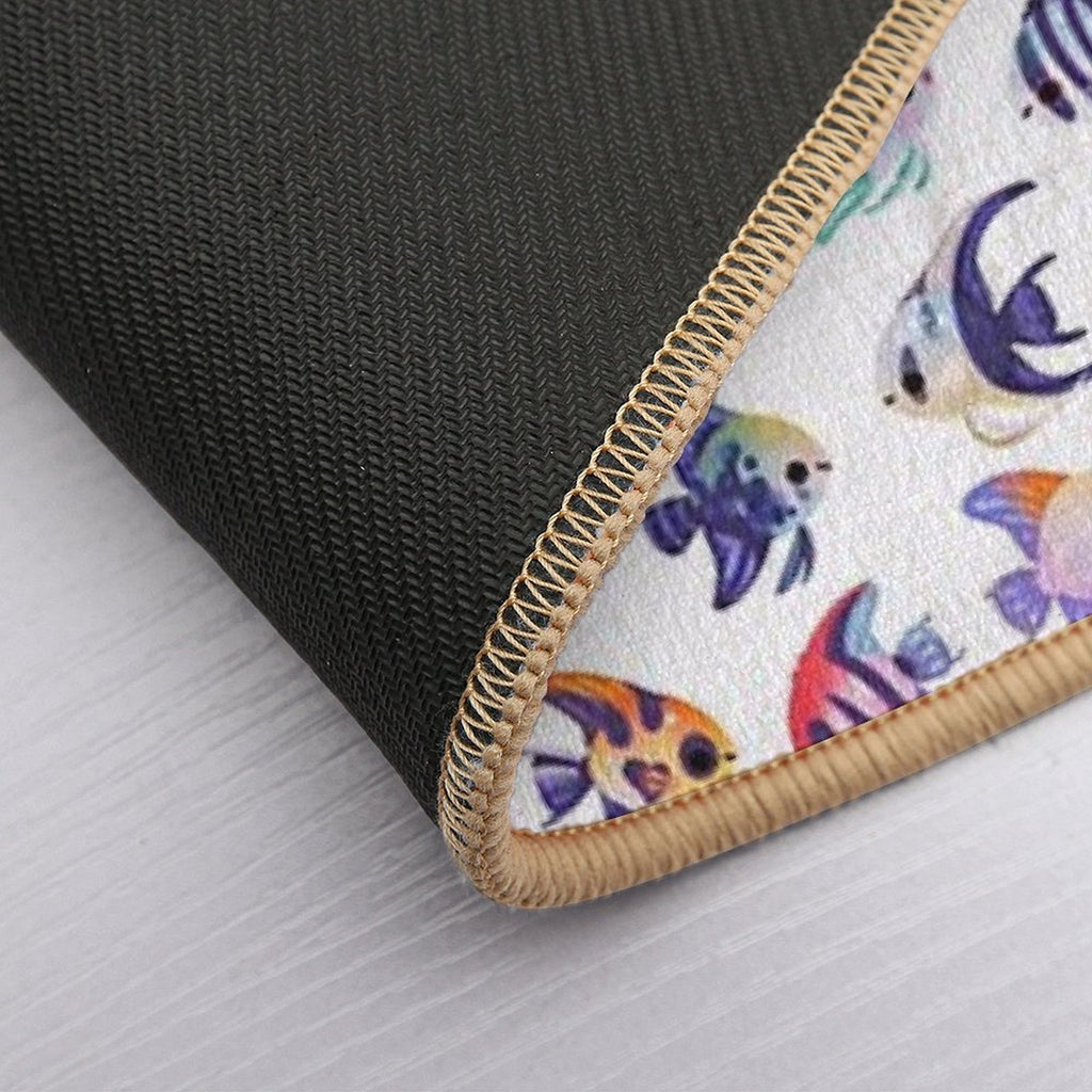 Angelfish! (freshwater) - No Text Or Bright  Versatile Bath Mat