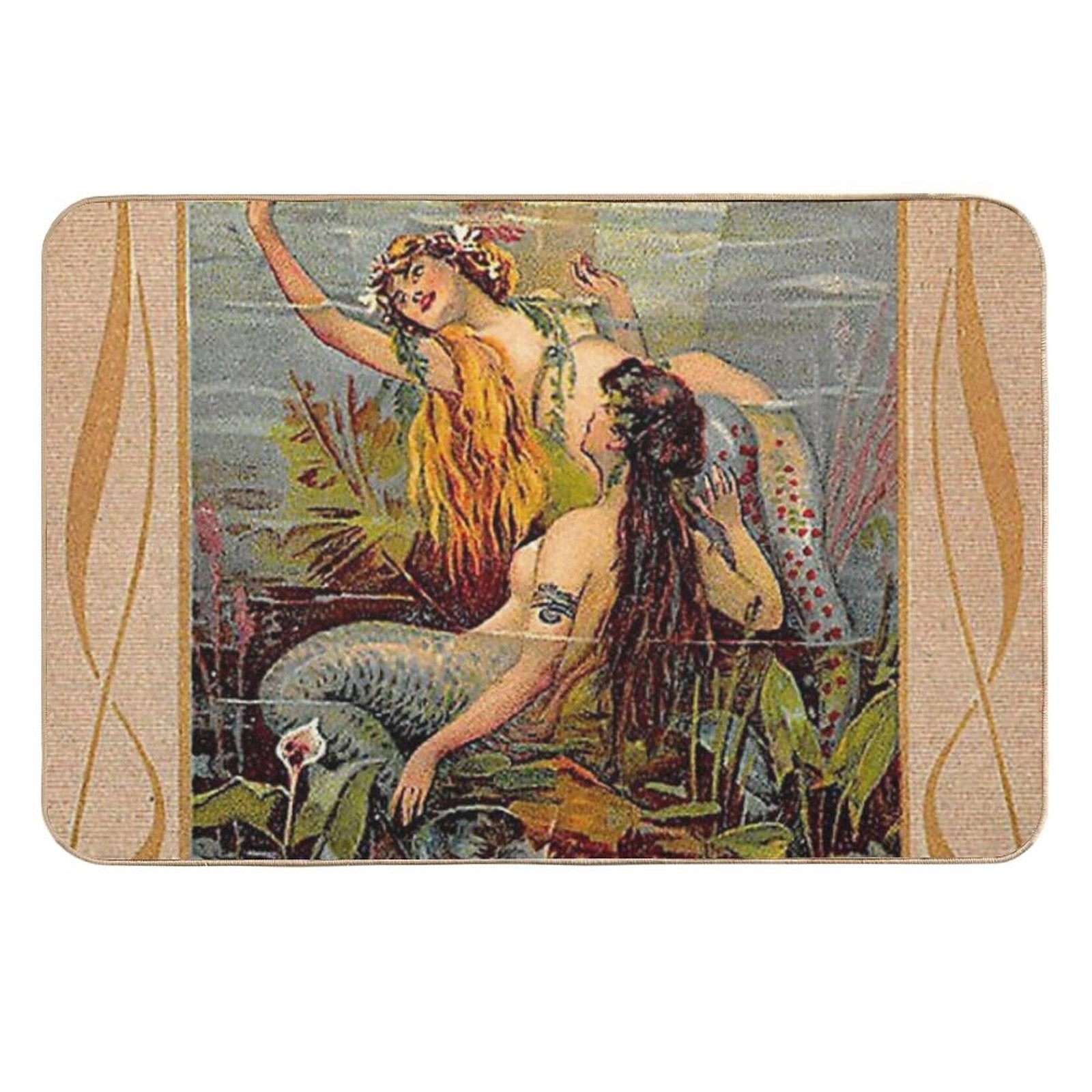 Das Rheingold Mermaid  Pet-Safe Bath Mat