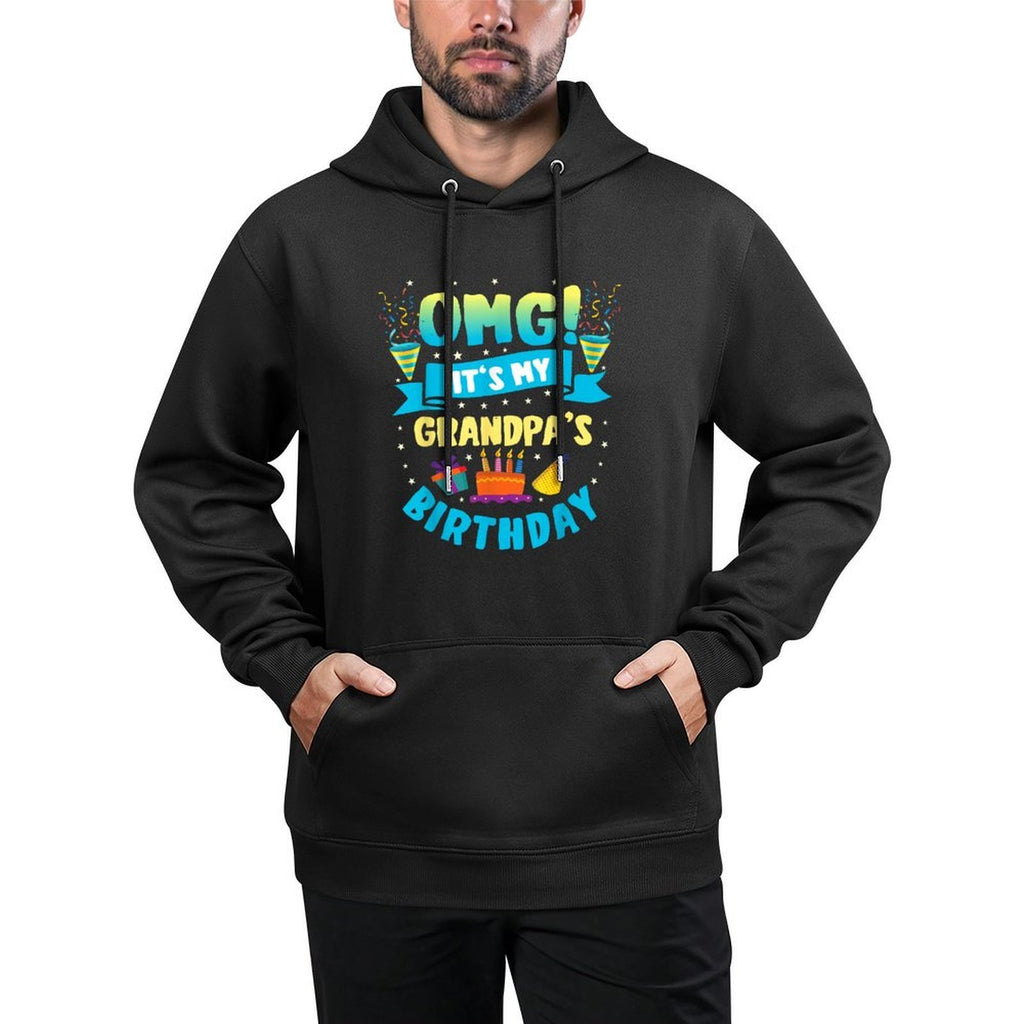 OMG It's My Grandpa Birthday Versatile Streetwear Hoodie
