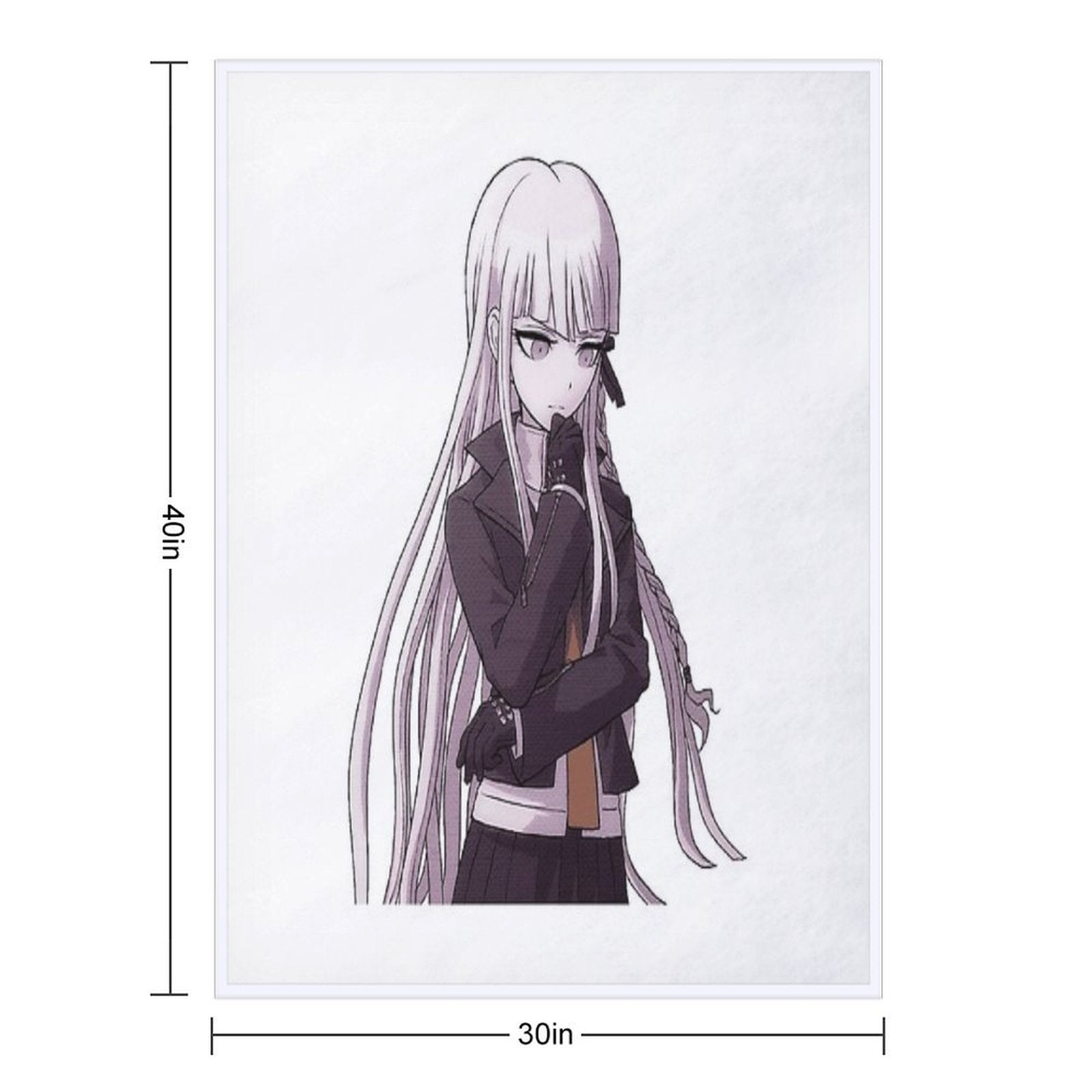 Danganropa ,Kyoko Kirigiri Sustainable Throw Blanket