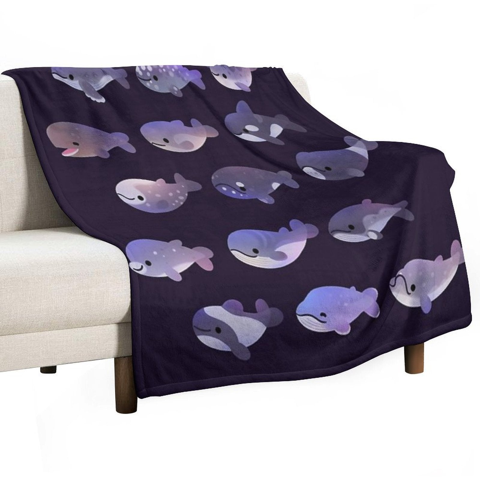 Whale Day Multi-functional Throw Blanket