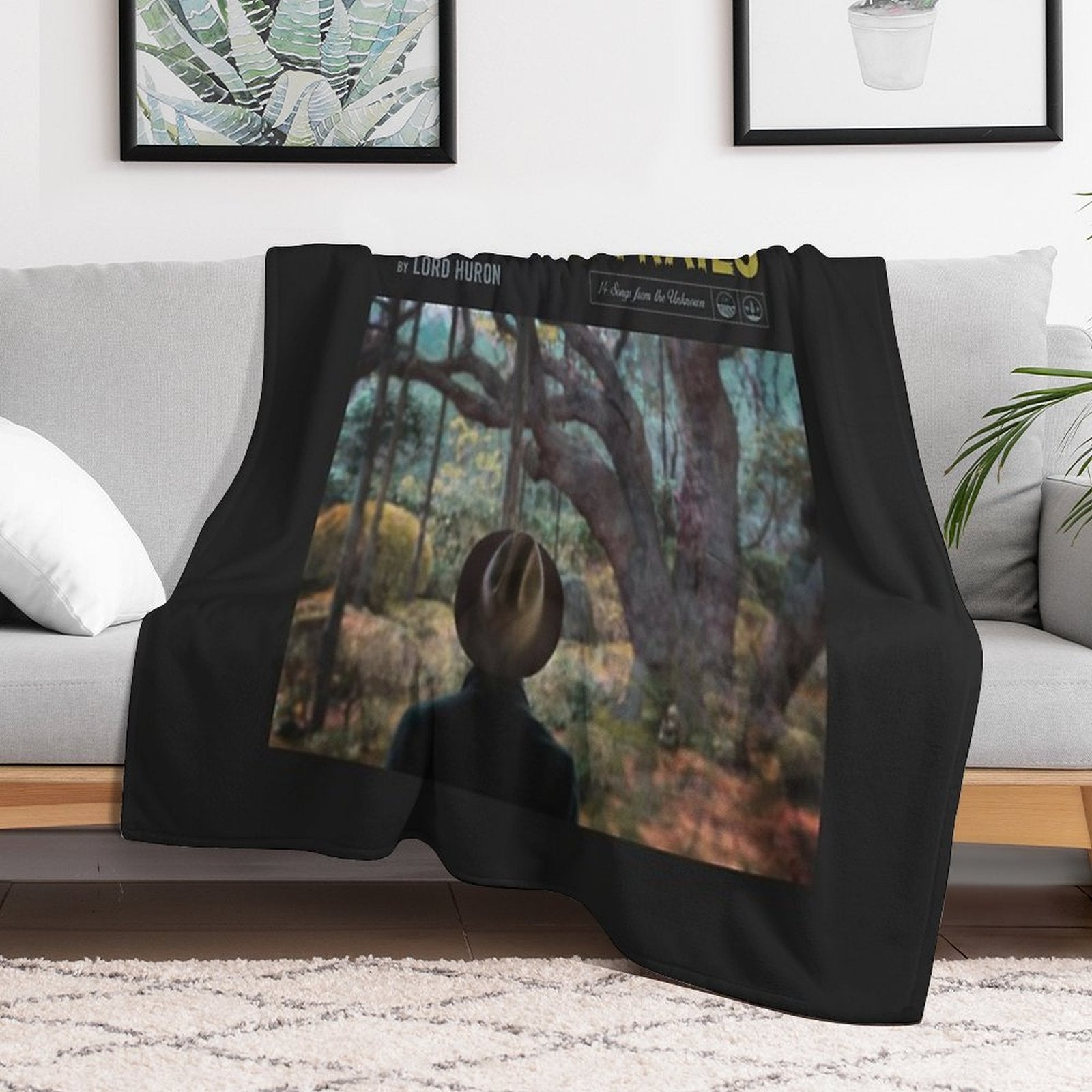 Strange Trails - Lord Huron Multi-functional Throw Blanket