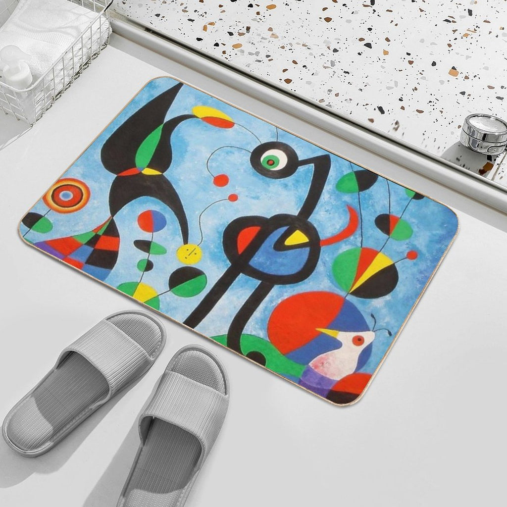 Miro Art  Easy To Clean Bath Mat