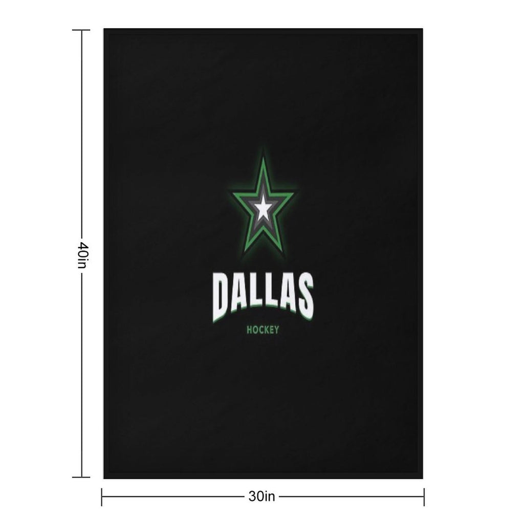 Dallas Stars Hockey Compact Throw Blanket